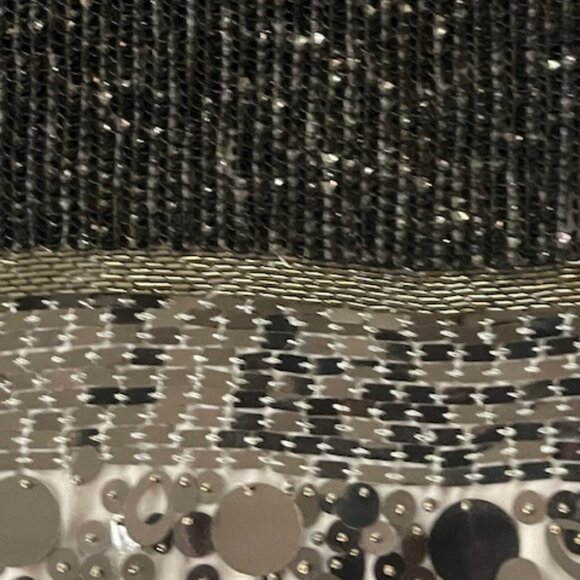 Vintage Beaded Sequin Cocktail Dress US Size 6  | Holiday Party Glam - Picture 4 of 6